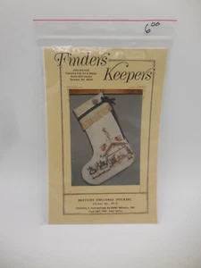 Finders Keepers Nativity Christmas Stocking Painting & Instruction Kit # PP-5 - Picture 1 of 3