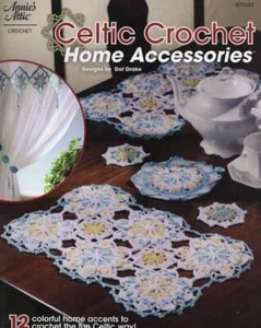 ANNIE'S ATTIC CELTIC CROCHET WOHNACCESSOIRES 12 DESIGNS - Bild 1 von 2