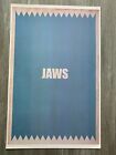 JAWS 11x17" Movie Poster/Print FN+ 6.5 Simple Shark Teeth Image