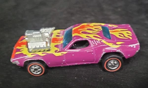 Vintage Mattel Hot Wheels Redline Purple Flying Colors Rodger Dodger Die Cast - Bild 1 von 8