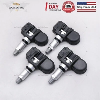 Sensor monitor de presión de neumáticos 4X TPMS para Mercedes-Benz C250 E350 GLK350 433 MHz Foto 1 de 4