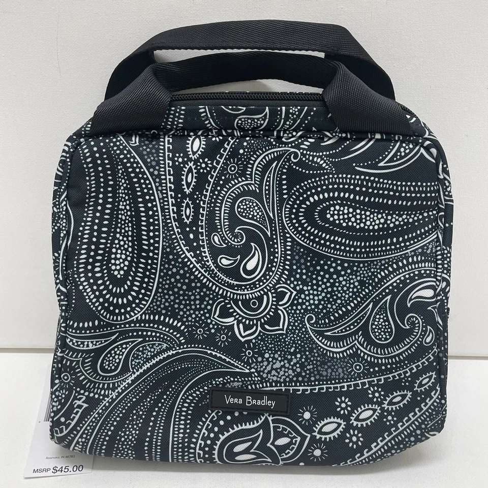 Bolsa refrigeradora de almuerzo Vera Bradley aligerada en cachemira estelar nueva con etiquetas Foto 1 de 2