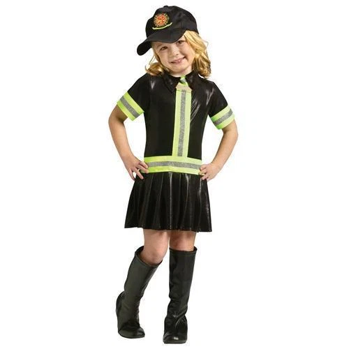 Costumes for All Occasions Fw110542sm Fire Girl Child 4-6