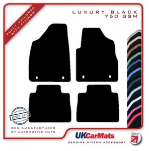 Fits MG HS 2019-2024 Hitech Black Luxury Tailored Carpet Car Mats - Picture 1 of 18