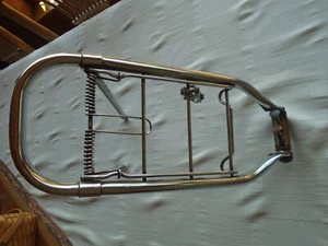 VINTAGE BIKE CARRIER- VERY NICE USED ALUMINUM . - Picture 1 of 3