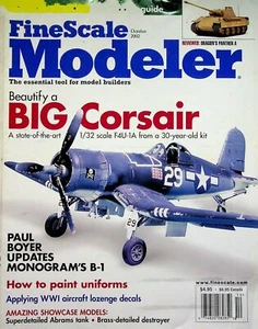 Feinmaßstab Modellbauer Magazin Oktober 2002 Verschönern Sie eine große Korsair - Bild 1 von 2