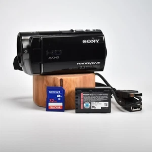 Sony HDR-CX130 Camcorder 30x Optical Zoom HD Video 3" Touch Screen 32GB SD Card - Picture 1 of 12