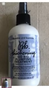 Bumble and Bumble Thickening Go Big Treatment Full Size New - Picture 1 of 1