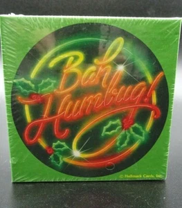 Vtg Hallmark Springbok Mini Puzzle "Bah Humbugl" 7" Over 60 pcs Sealed PZL7209 - Picture 1 of 9