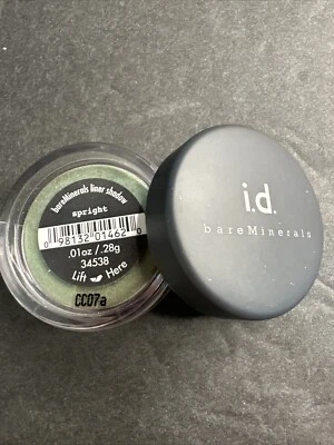i.d. bareMinerals Eye Liner Shadow SPRIGHT Green Loose Powder .01oz .28g NEW - Image 1 of 2