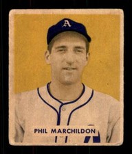 1949 Bowman #187 Phil Marchildon - VG