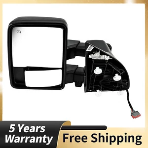 Power Heated Mirror Driver Side For Ford F250 F350 F450 F550 Super Duty 08-16 - Foto 1 di 12