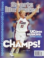(2) Sports Illustrated 1999-2000 Connecticut Huskies National Champs UCONN NR/M