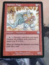 1 Hammer Mage * Red Mercadian Masques Mtg Magic Uncommon
