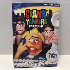Comedy Central CRANK YANKERS Uncensored SEASON TWO 2 Volume 1 DVD SET - NEW RARE - Imagen 1 de 3