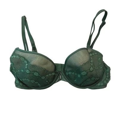 Victorias Secret 女式 32C 码内衬 Demi 装饰背部闭合钢圈  — 第 1/4 张图片