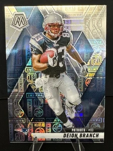 Deion Branch 2025 Panini Mosaico Caballero Plata Logo Prizm/149 Patriots #111 - Imagen 1 de 3