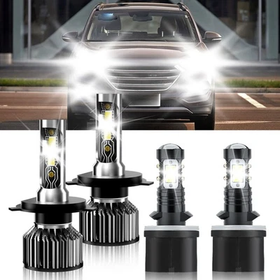 Faro LED + bombilla antiniebla haz alto/bajo para Hyundai Tucson 2010-2012 2013 Foto 1 de 4