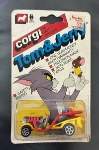CORGI Junior Tom and Jerry Tom's Go Cart #58 Die-Cast Car 1979 Rarer Card - Picture 1 of 5