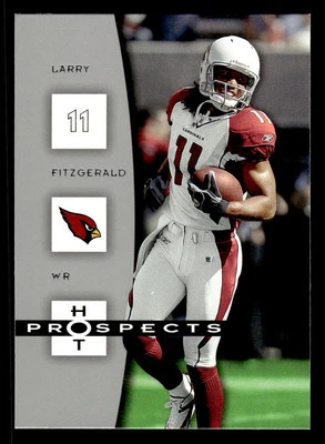 Larry Fitzgerald 2006 Fleer Hot Prospects #2 Arizona Cardinals - Image 1 of 2