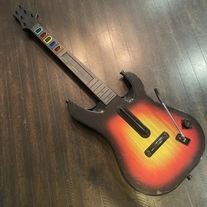 Red Octane Guitar Hero Sunburst Wireless PS2 Model: 95449.805 No Dongle - Picture 1 of 10