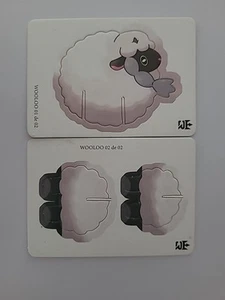 POKEMON CARD BUILDABLE 3R #30 WOOLOO 2023 PERU Premium Toy Build - Picture 1 of 1