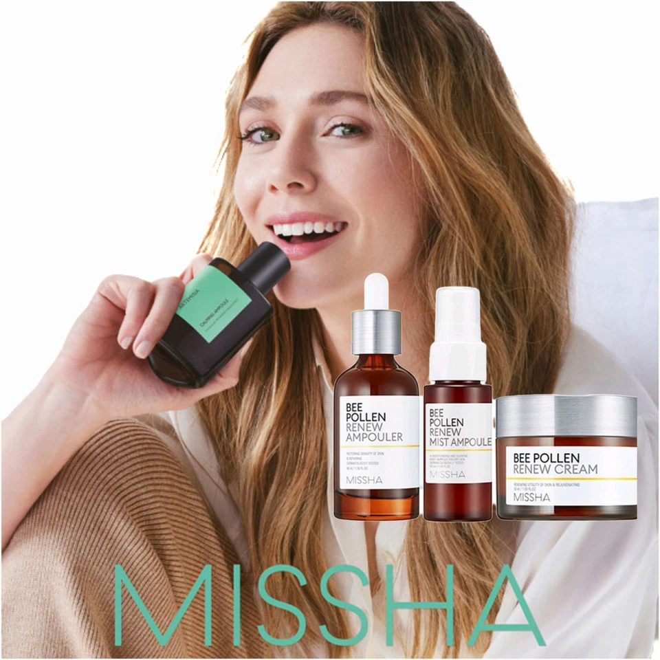 [미샤] 비 폴렌 리뉴 스페셜 3종 세트 + 쇼핑백 / 한국 화장품 - Image 1 of 4