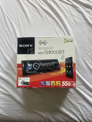 Sony MEX-N4000BT Bluetooth MP3 Player Car Stereo USB AUX - Image 1 of 4