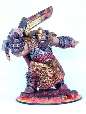 🔥⚔️ Skorg Ironskull Rey de los Gigantes de Fuego, Señor del Camino Fundido ⚔️🔥 Foto 1 de 4