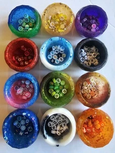 Taylor Swift Inspired Handmade Small Resin Bowls.Set of 12! Bead/Jewelry Holder - Picture 1 of 12