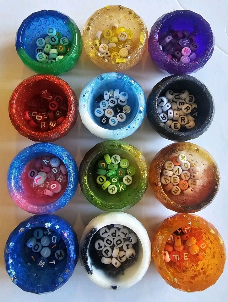 Taylor Swift Inspired Handmade Small Resin Bowls.Set of 12! Bead/Jewelry Holder - Image 1 of 4