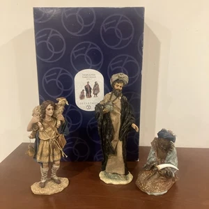 Departamento 56 Reyes Magos-Juego de 3 Belenes Napolitanos; Raro, De Colección, Orig. Caja - Imagen 1 de 10