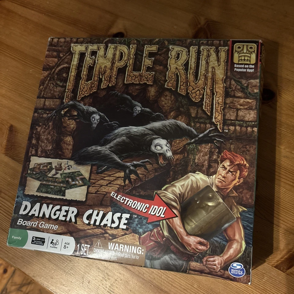 Temple Run Danger Chase Board Game Spin Master Sprint Complete - Image 1 of 4