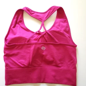 Zelos Sport BH M Hot Pink abnehmbare Polster Träger Rücken Racer Stretch Pullover - Bild 1 von 11