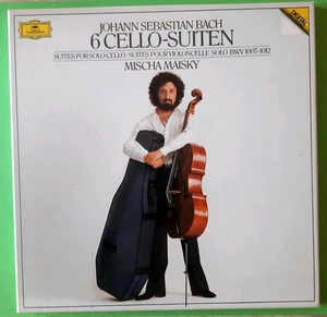 NM/NM/NM Bach Mischa Maisky 6 Cello-Suiten Deutsche Grammophon ‎– 415 416-1 - Bild 1 von 8