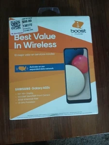 Boost Galaxy A02s Smartphone 32GB/2GB 6.5" HD+ Display **READ** - Picture 1 of 3