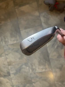 Ping i3 O-Size #5 Irons / BLUE Dot / REG FLEX  Ping 350 Series Shaft 38" - Picture 1 of 9