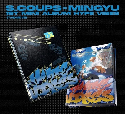S.COUPS X MINGYU HYPE VIBES 1st Mini Album Mini CD+Photo Book+Poster+3 Card+GIFT - Image 1 of 4