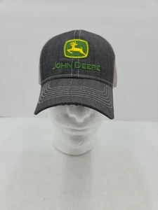 John Deere Mütze Cap Snapback Est. Truckermütze 1837 Netzrücken dunkelgrau - Bild 1 von 14