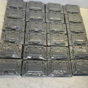 Bell Outdoor 5101-0 grau 1-Gang GFCI wetterfeste Abdeckung 24 Stück - Bild 1 von 9