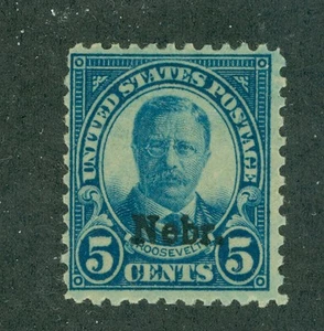 US 674 Roosevelt overprint Nebraska, Mint, looks never hinged - Picture 1 of 1