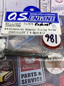 O.S. 25425700 / 873 Extension Adaptor Fin Screw: {2pc.} NewInPack USA Shipped