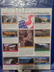 Vintage - 1996 Reisepass zu Nationalparks Briefmarkenserie - Neu in Verpackung - Bild 1 von 12