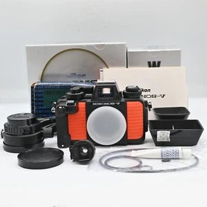 [N MINT] Nikon Nikonos V Orange Underwater Camera 35mm f2.5 Lens JAPAN - Picture 1 of 14