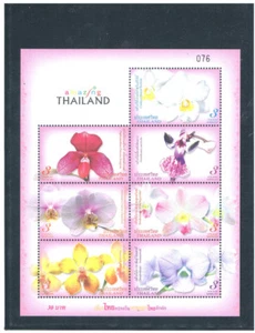 TAILANDIA 2009 Orquídeas (Flora) S/S - Imagen 1 de 1