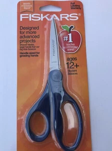 Fiskars Ages 12+ Student Scissors 7" Handle Teacher Recommended Brand - Picture 1 of 4