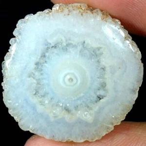 100% Natural white Solar Quartz Round Cab Loose Gemstones 27.30Cts 26x 26x 05mm - Picture 1 of 3