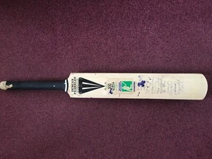 Signed Cricket Bat Worcestershire 1989 Squad - Picture 1 of 7