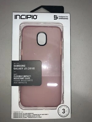 Incipio NGP Samsung Galaxy J3 (2018) Case, Flexible. Color: Rose-Free Shipping! - Image 1 of 2