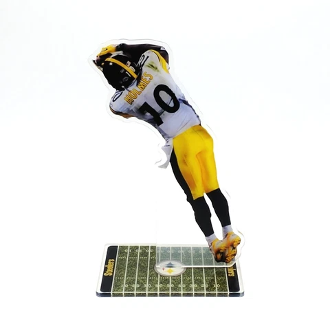 Santonio Holmes Figure - #10 of Pittsburgh Steelers Touch Down Catch Ornament Cover